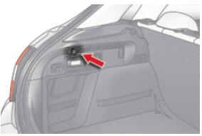 Gniazdo zasilania osprzętu 12 V